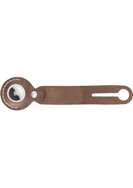 Apple Airtag Uyumlu Deri Anahtarlık Beta Aa6 Kahve modelleri