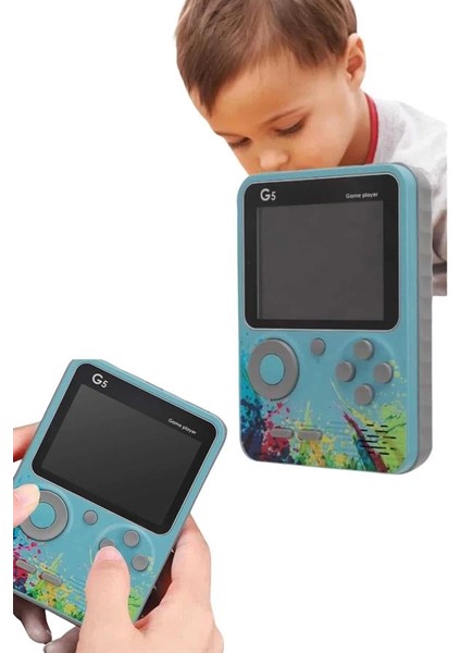 Çocuklara Özel 4K Hd Retro Oyun Konsol El Atari Taşınabilir 500 Oyunlu modelleri