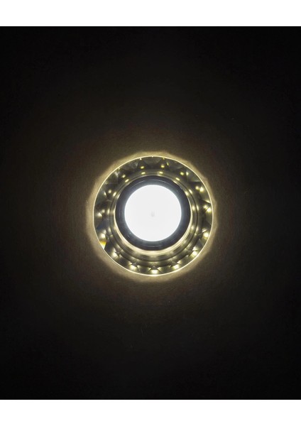 Noas YL65 1677 Hektor LED Çerçeveli 4000K Kristal Cam Spot Kasa - Priz ve Anahtar Için Uyumlu Çerçeve fiyatları