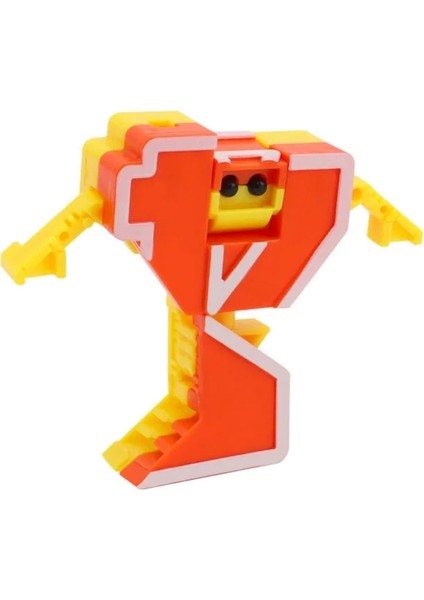 Robota Dönüşen Rakam- Dört modelleri