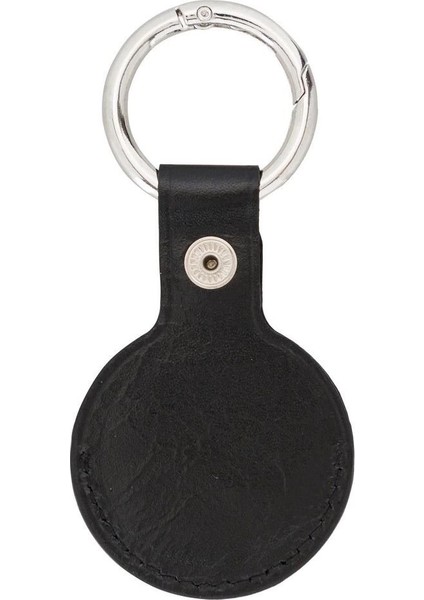 Apple Airtag Uyumlu Deri Anahtarlık, Rst1 Siyah fırsatları