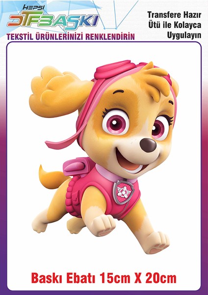 Skye Ütü ile Yapışan Kumaş Tekstil Kıyafet Dtf Baskı