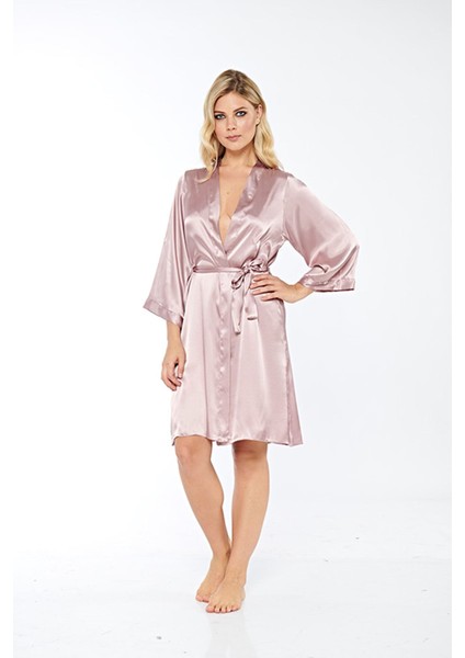 Techmrt Vizon Ipek Saten Sabahlık - 14006 - Beden Xl