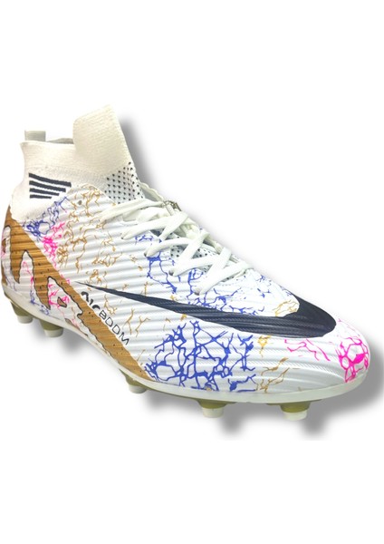 45-46-47 Büyük Numara Battal Boy Çoraplı Krampon Beyaz Altın Desenli fiyatları