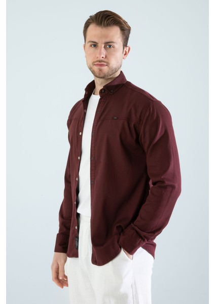 Erkek Gömlek Slim Fit Cepsiz Kot Gömlek indirimleri