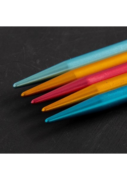 Addi Colibri 4,5mm 20CM Renkli Çorap Şişi - 204-7 modelleri