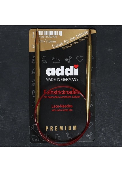 Addi 7 mm 60 cm Klasik Misinalı Dantel Şişi - 755-