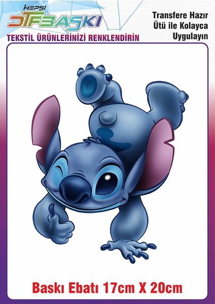 Stitch Ütü ile Yapışan Kumaş Tekstil Kıyafet Dtf Baskı