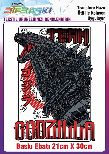 Anime Manga Ütü ile Yapışan Kumaş Tekstil Kıyafet Dtf Baskı