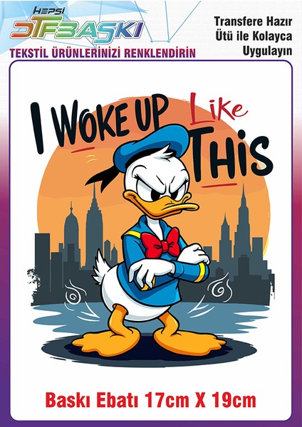 Özel Tasarım Ütü ile Yapışan Kumaş Tekstil Kıyafet Dtf Baskı 2742