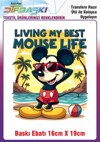 Özel Tasarım Ütü ile Yapışan Kumaş Tekstil Kıyafet Dtf Baskı 2676