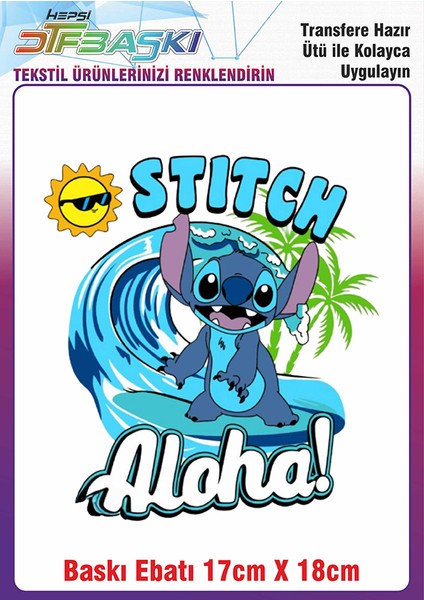 Stitch Ütü ile Yapışan Kumaş Tekstil Kıyafet Dtf Baskı
