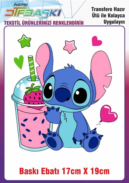 Stitch Ütü ile Yapışan Kumaş Tekstil Kıyafet Dtf Baskı