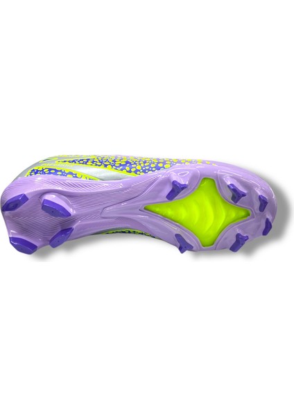 Yeni Model Özel Taban Çoraplı Krampon Lila Sarı Desenli indirimleri