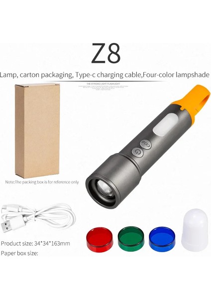 El Feneri X723 Cb-x723 Taktik Feneri Askeri Meşale (4915)