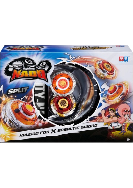 Infinity Nado Split Metal 2´li Set Kaleido Fox Basaltic Sword