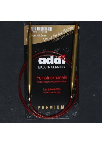 Addi 8mm 100CM Klasik Misinalı Dantel Şişi 755-7