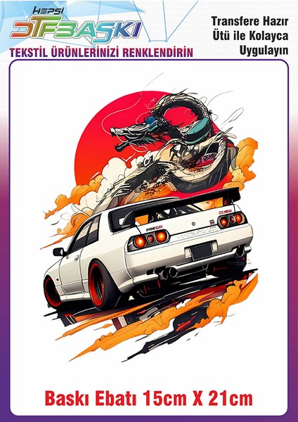Araba Ütü ile Yapışan Kumaş Tekstil Kıyafet Dtf Baskı