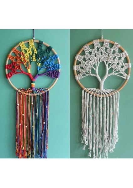 Rüya Kapanı Dream Catcher Hayat Ağacı Model 2