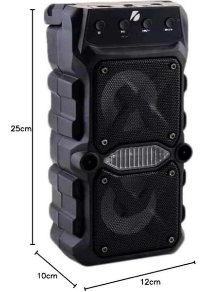 Bluetooth Hoparlör Çift Mikrofonlu Güçlü Ses Kaliteli Kesintisiz Kablosuz indirimleri