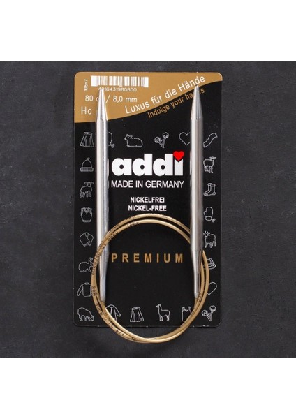 Addi 8mm 80CM Klasik Misinalı Şiş- 105-7