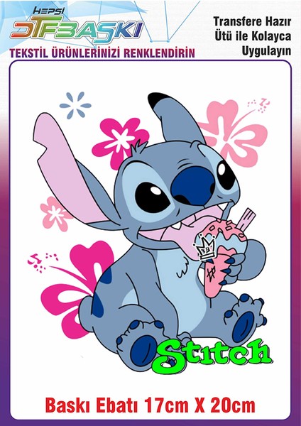 Stitch Ütü ile Yapışan Kumaş Tekstil Kıyafet Dtf Baskı