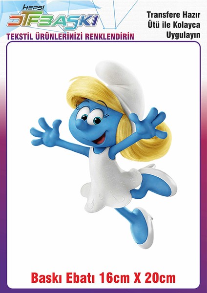 Şirine Ütü ile Yapışan Kumaş Tekstil Kıyafet Dtf Baskı