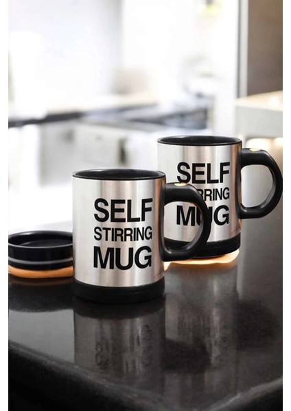 Yazılı Mug Kupa Karıştırıcı Özelliği ve Paslanmaz Çelik fiyatları