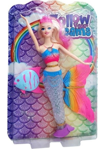 Pilli Sesli ve Işıklı Deniz Kızı