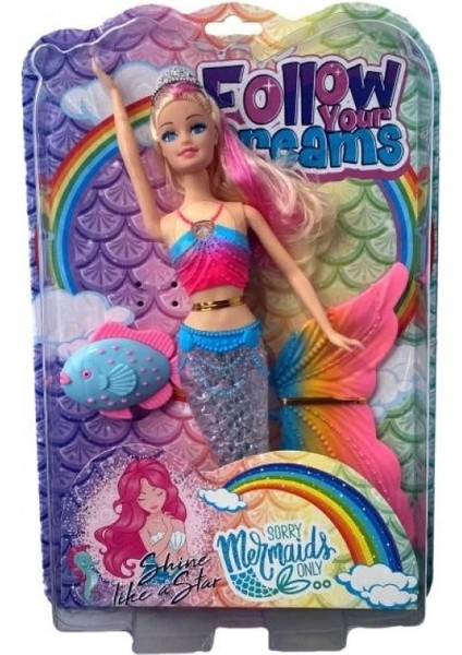 Pilli Sesli ve Işıklı Deniz Kızı modelleri