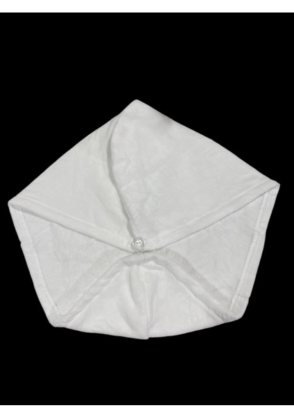 %100 Pamuk Düğmeli Lüx Havlu Saç Bonesi modelleri