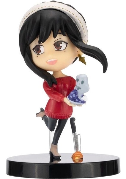 Kaz 0246 Total Anime Mini Büst Figür Asorti 12Lİ Display modelleri