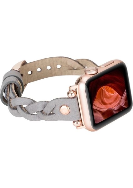 Apple Watch Uyumlu Deri Kordon Wanda 38-40-41MM Rt Rst9 indirimleri