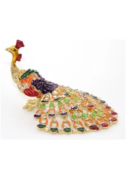 Swarovski Taşlı Tavuskuşu Model 2