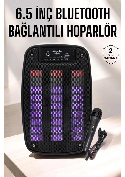 Bluetooth Hoparlör Rgb Işıklı USB Sd Kart Girişli Taşınabilir fiyatları