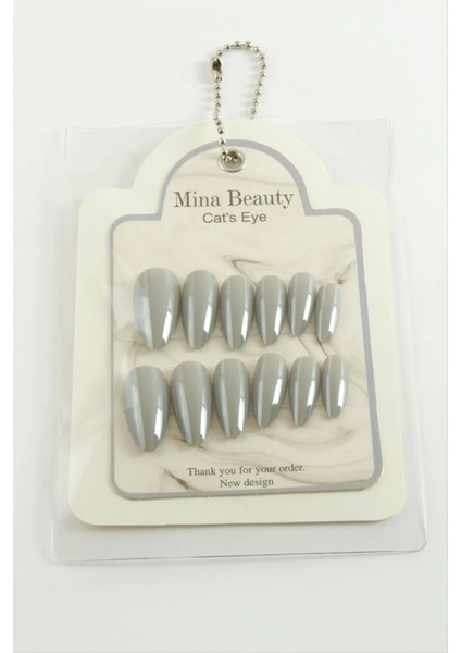 Mina Beauty Kedi Gözü Takma Tırnak