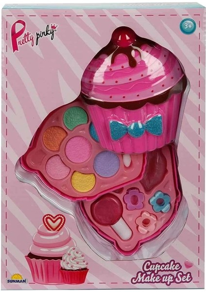 Cupcake Şekilli 2 Katlı Makyaj Güzellik Seti fırsatları