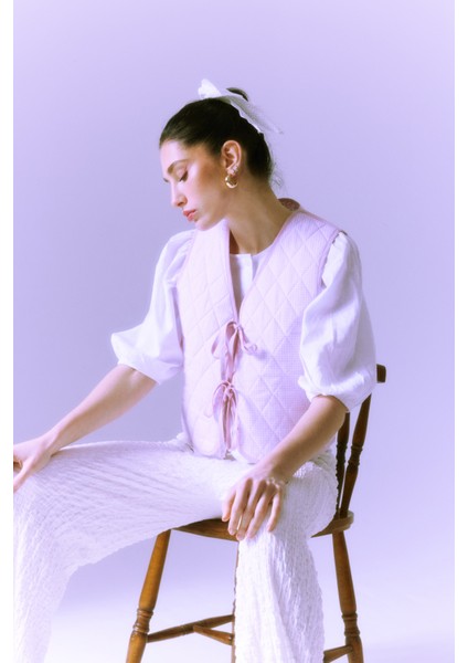 Daisy Çift Taraflı Yelek No:12