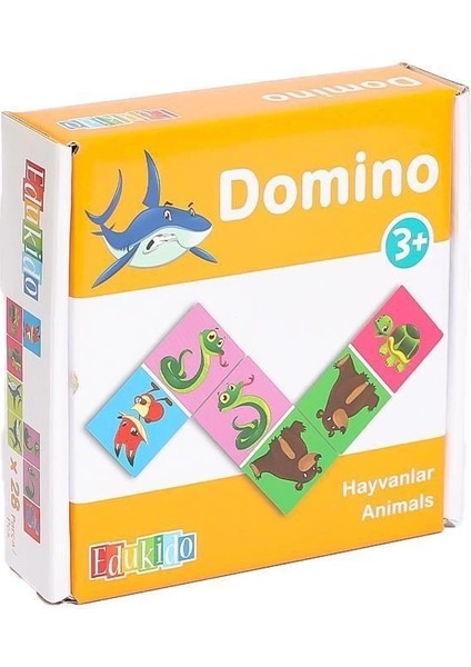 EDU-3013 Hayvanlar Domino -Chiva modelleri