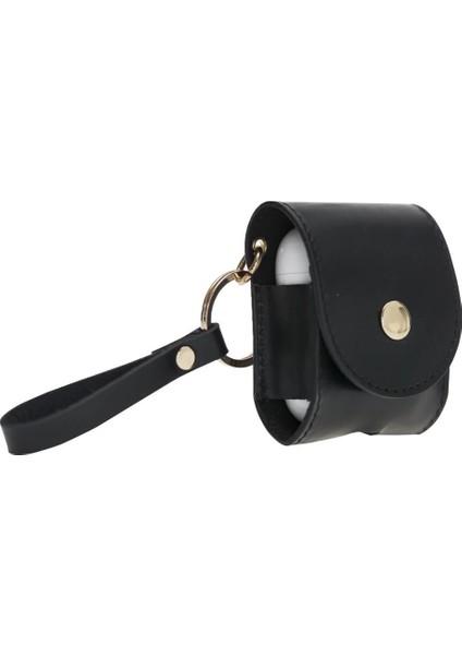 Apple Airpods 2.nesil Uyumlu Deri Kılıf Mai Snap Rst1 Siyah fiyatları