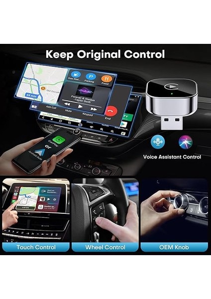 Rv-Play Kablosuz Carplay, Android Auto Adaptörü fırsatları