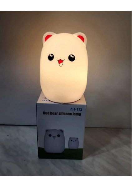 Sevimli Ayıcık Tasarımlı Gece Lambası