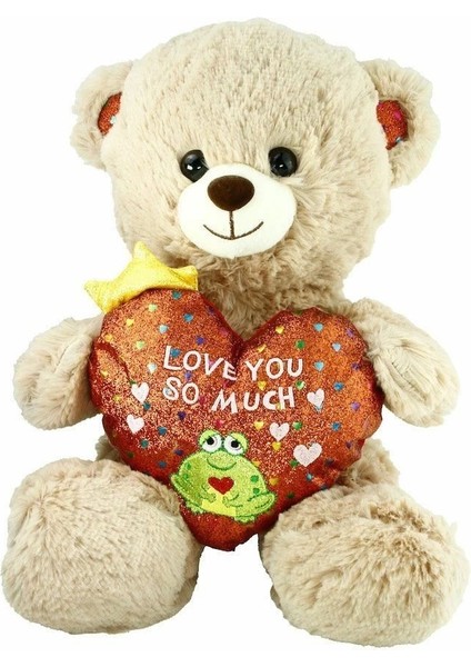 PJH2323 Peluş Kalpli Ayı Love You 30 cm fırsatları
