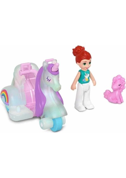 HKV55 Polly Pocketın Muhteşem Araçları Oyun Setleri -1 Adet Stokta Olan Gönderilir modelleri