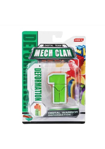 Robota Dönüşen Rakam- Bir