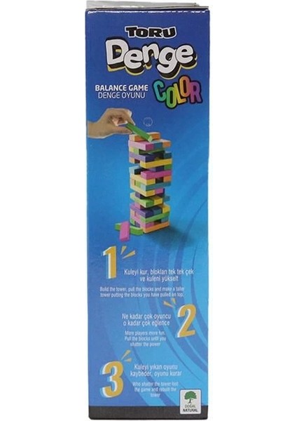 Toru Renkli Denge Oyunu 54 Parça modelleri