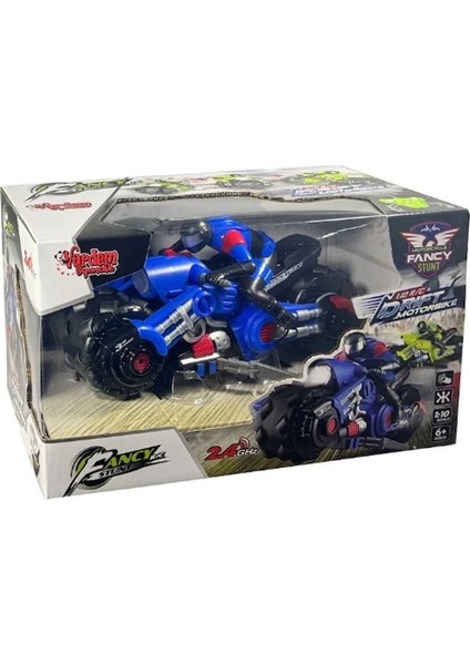 Uzaktan Kumandalı Full Fonksiyon 2.4g Şarjlı 1:10 Drift Motosiklet