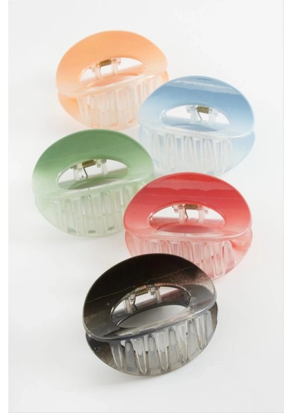 Oval Renkli Mandal Toka 6 cm