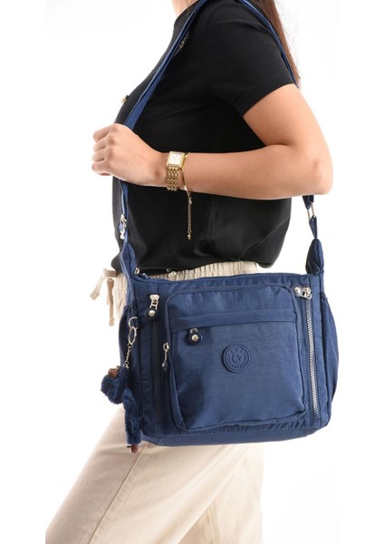 Çapraz Askılı Ultra Hafif Çok Cepli Omuz Çantası Klinkıl Kumaş fiyatları