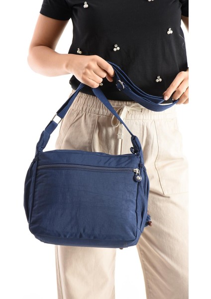 Çapraz Askılı Ultra Hafif Çok Cepli Omuz Çantası Klinkıl Kumaş modelleri